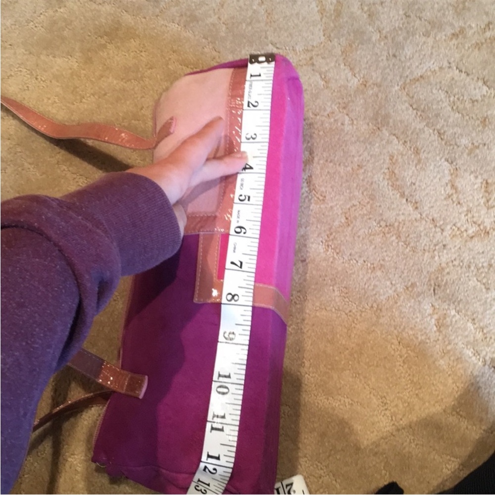 💜💕Sergio Zelcer Pink and Purple Shoulder Bag - Picture 7 of 7